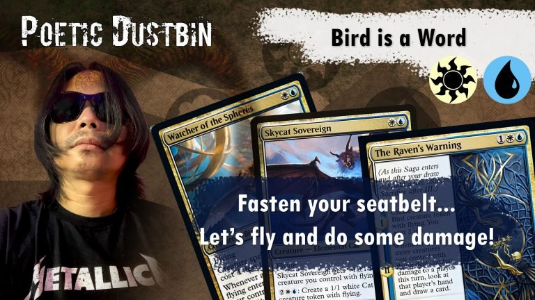 MTG Arena â€“ Kaldheim Azorious Standard Bird Deck with Ravenâ€™s Warning and Dream Trawler