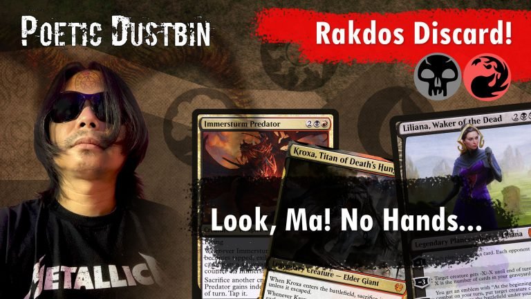 MTG Arena â€“ Strixhaven Standard Rakdos Discard Deck with Valki of Lies, Kroxa and Immerstrum Predator